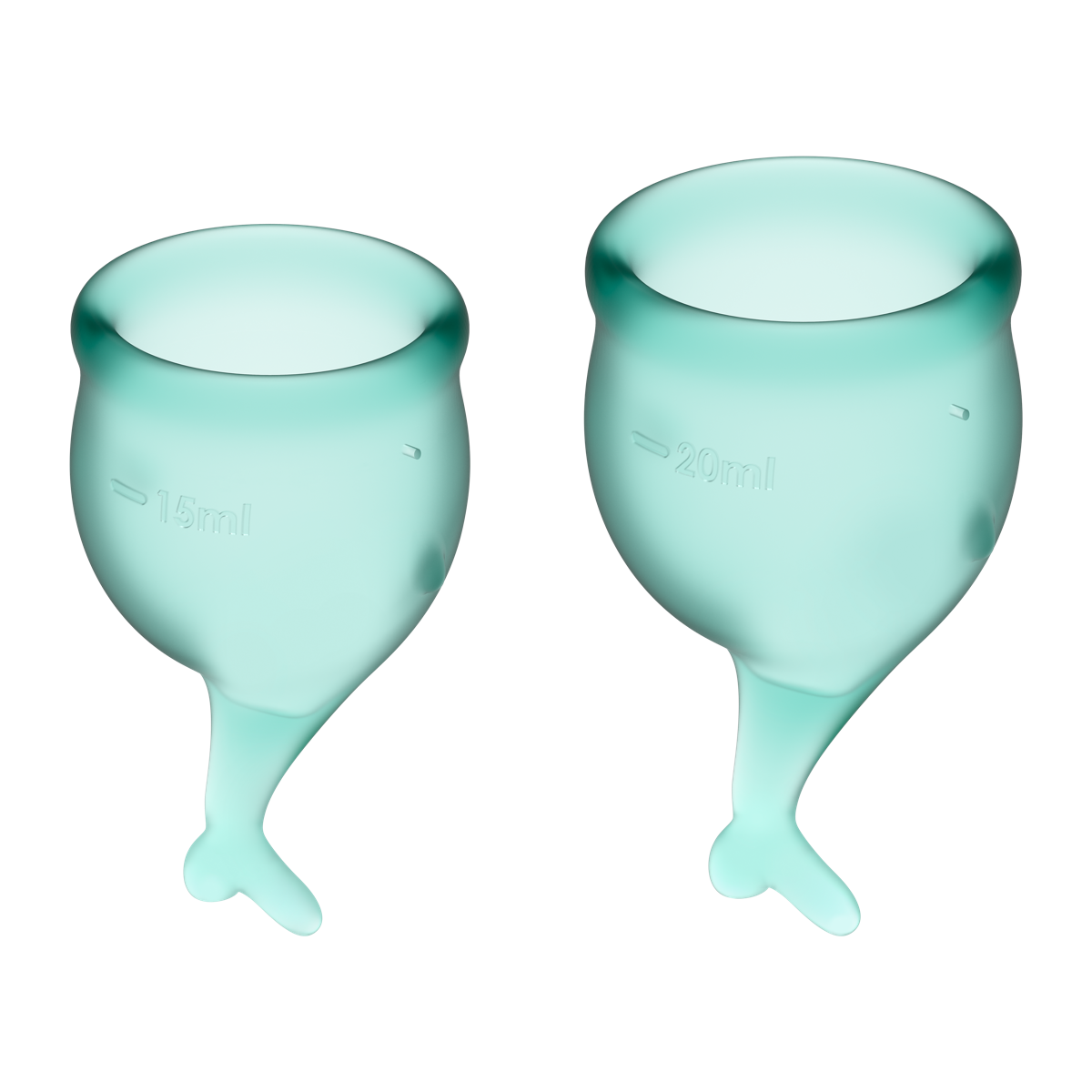Satisfyer Feel Secure Menstrual Cup 2 pack