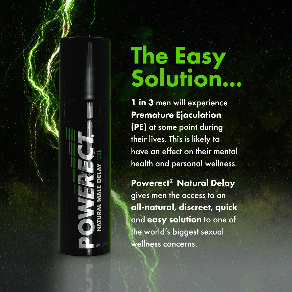 Powerect Natural Delay Serum Foil 5ml