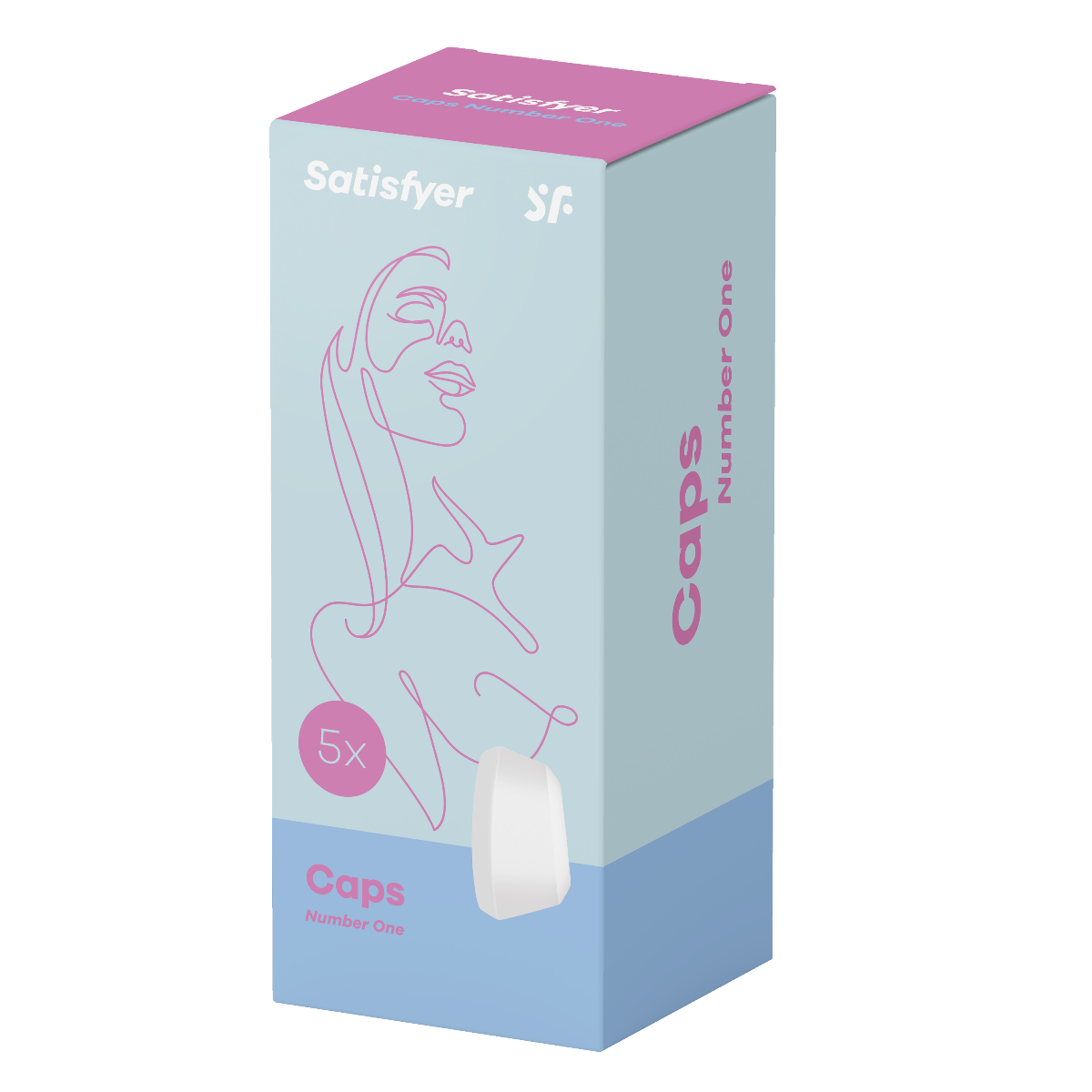 Satisfyer 1 Next Generation Silicone Suction Head 5 Pack