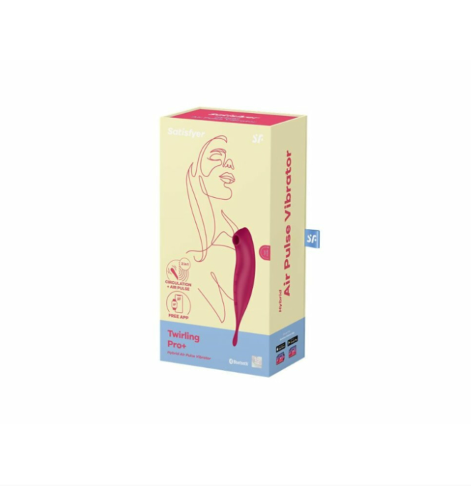 Satisfyer Twirling Pro+ - Dark Red