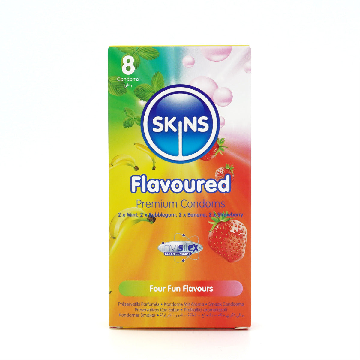 Skins Condoms Flavours 8 Pack