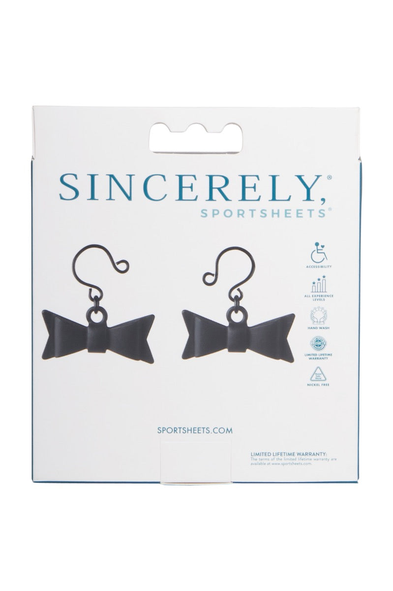 Sportsheets Sincerely Bow Tie Nipple Jewellery