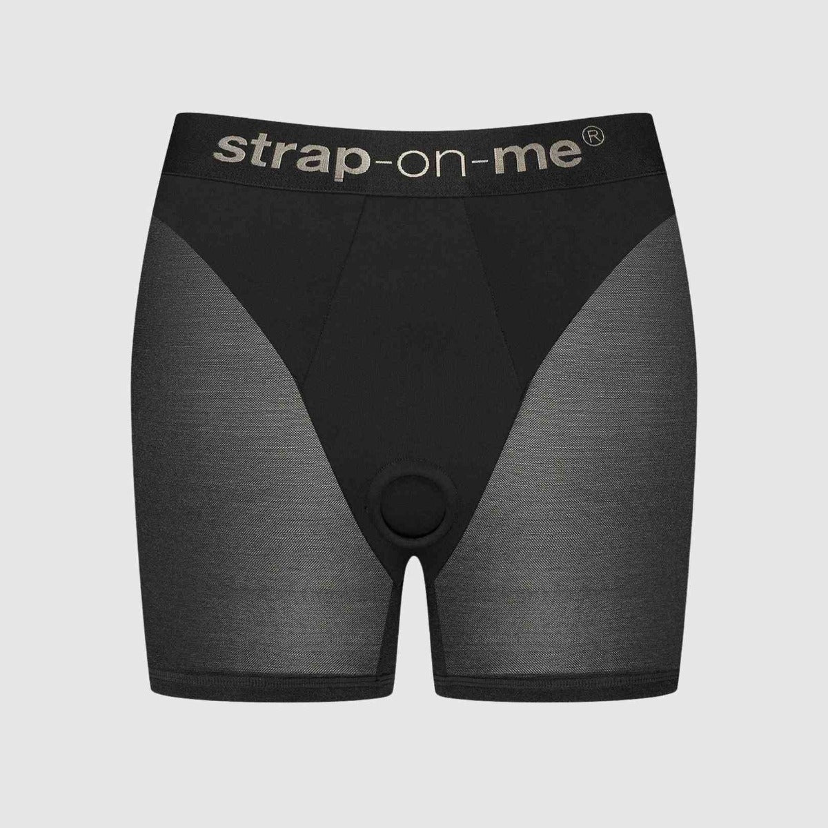 Strap On Me Halo Harness Lingerie - Black