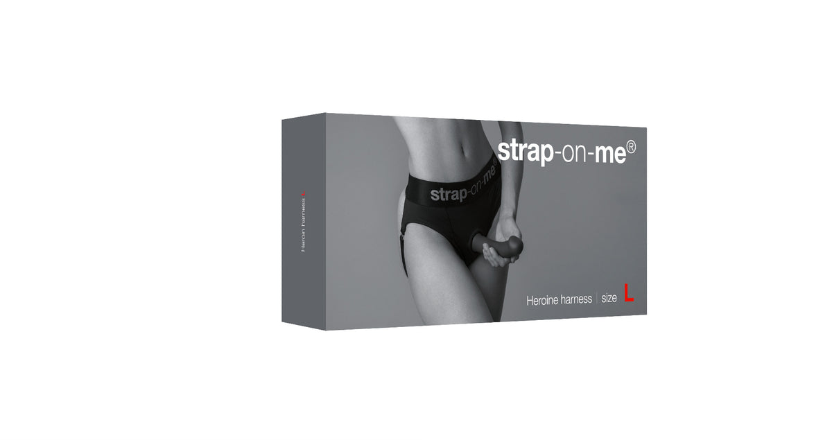 Strap On Me - Harness Lingerie Heroine – L - Black