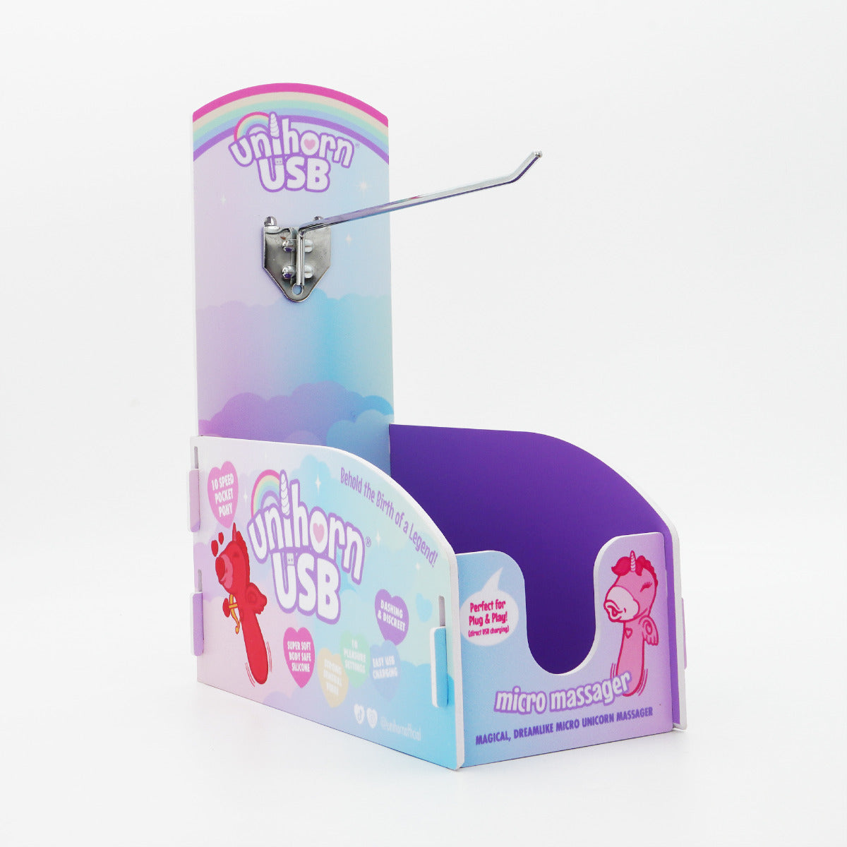 Unihorn USB POS – Till Side Display (Structured / Foam – Holds 6pcs)