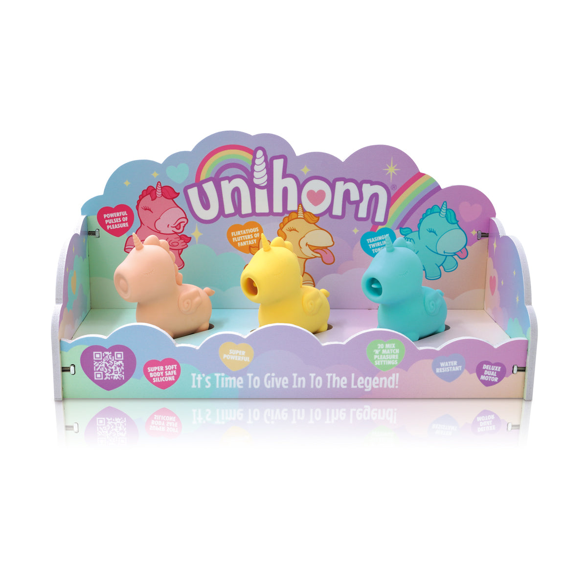 Unihorn POS Display - Heart Throb Mount'n Peak & Bean Blossom