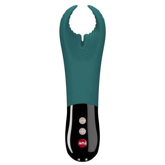 Fun Factory Manta - Deep Sea Blue/Black - Vibrating Stroker