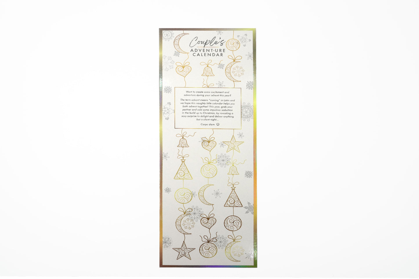 The Couple's Advent-ure Scratch Calendar