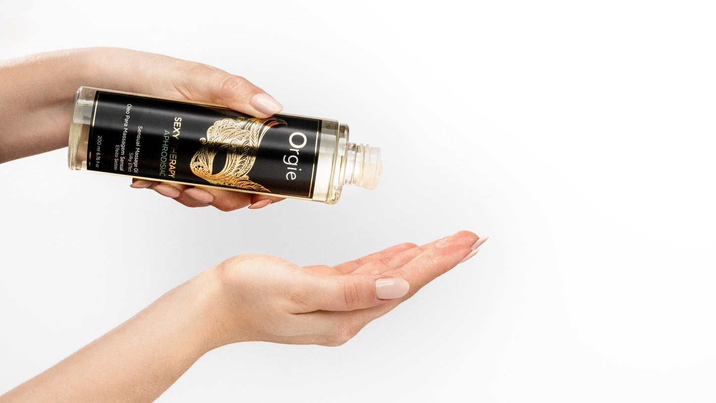 Orgie Sexy Therapy Sensual Massage Oil - Aphrodisiac - Oriental Floral Scent