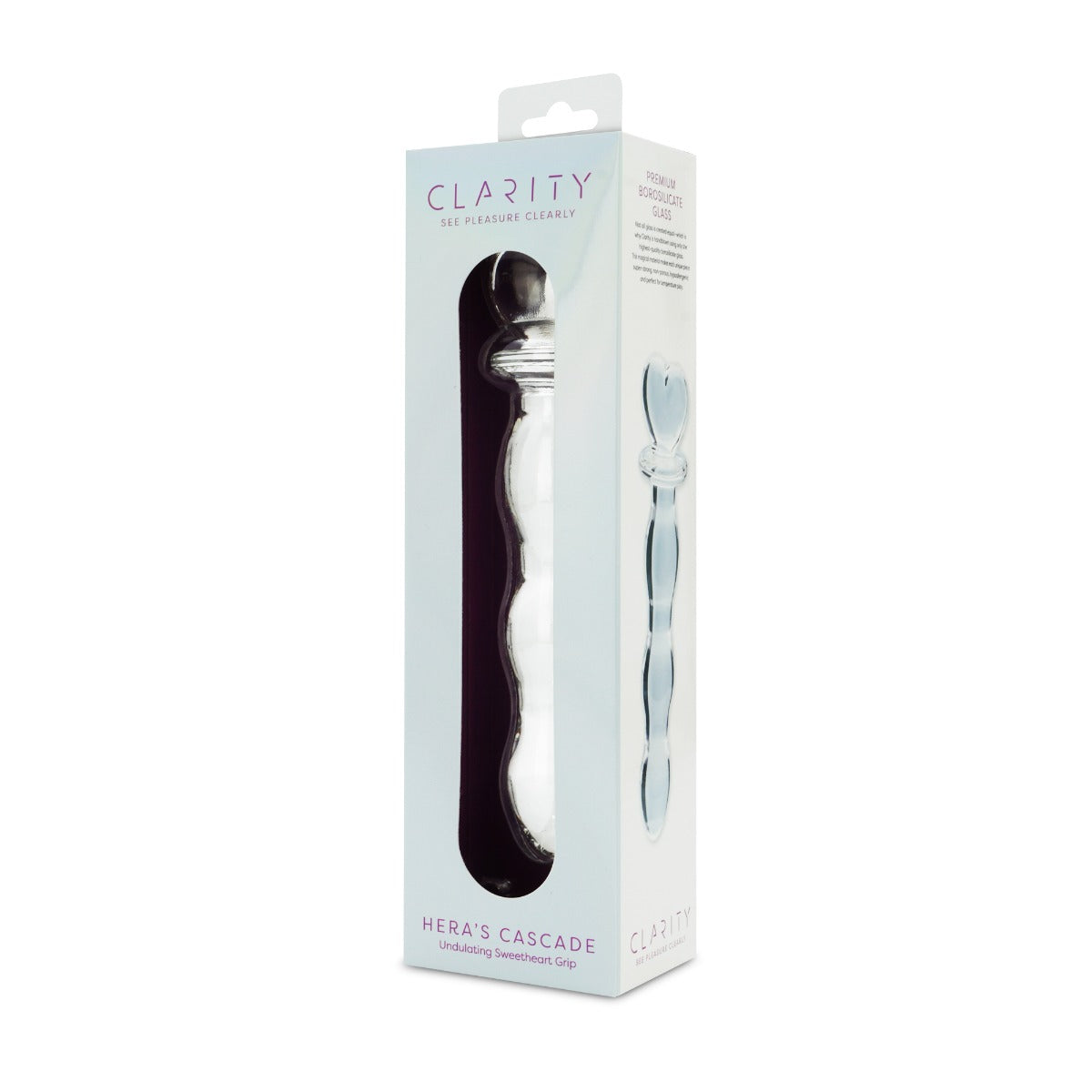 Clarity - Glass Dildo - Hera's Cascade