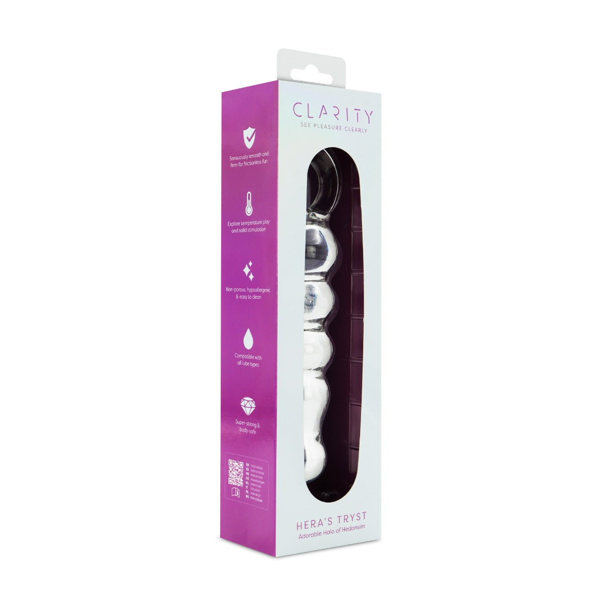 Clarity - Glass Dildo - Hera's Tryst