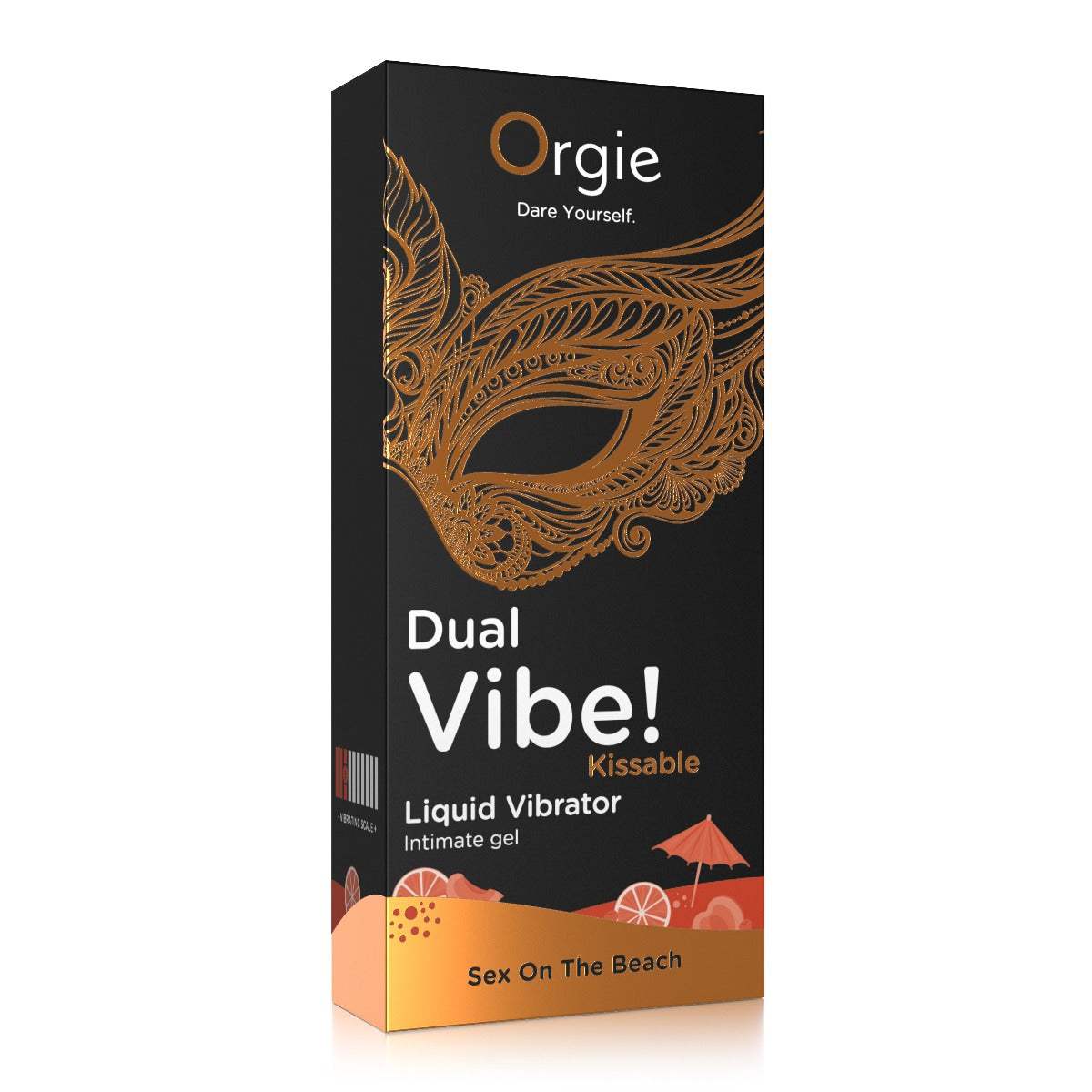 Orgie Dual Vibe - Kissable Liquid Vibrator - Sex On The Beach