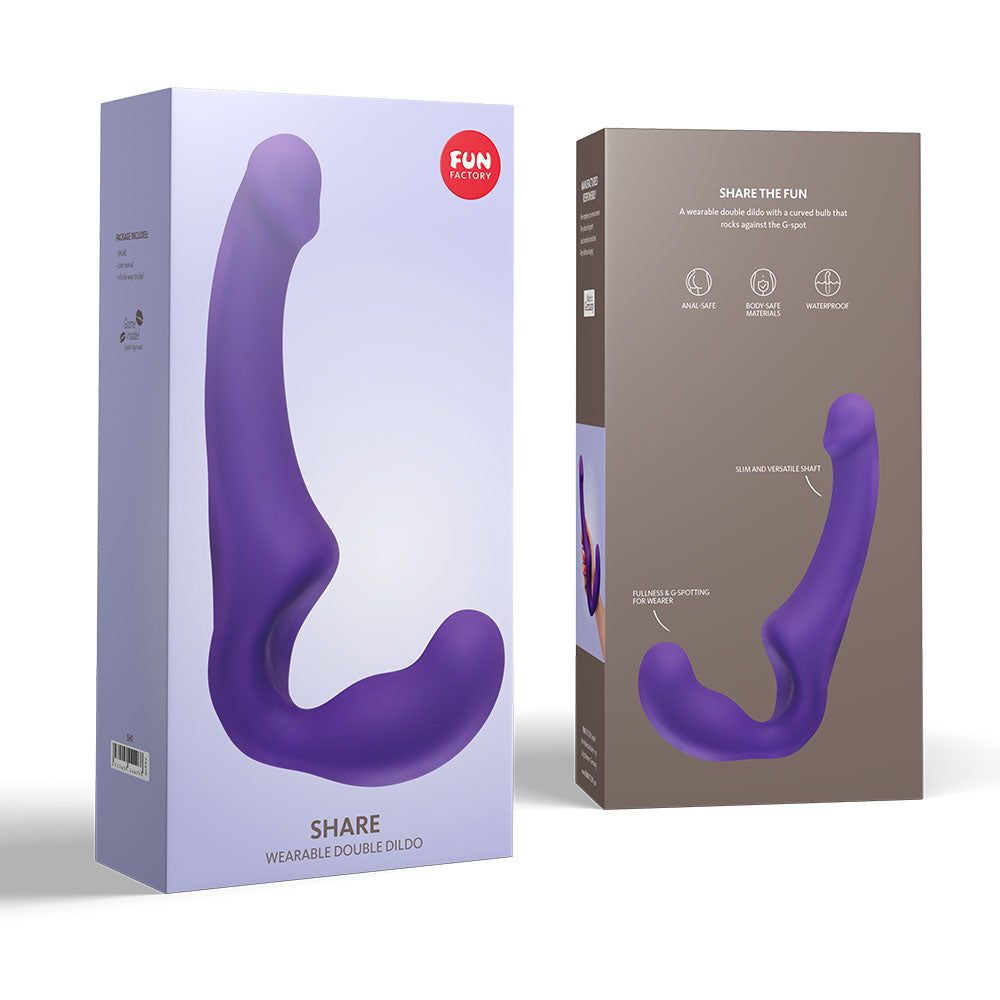 Fun Factory Double Dildo Share - Violet