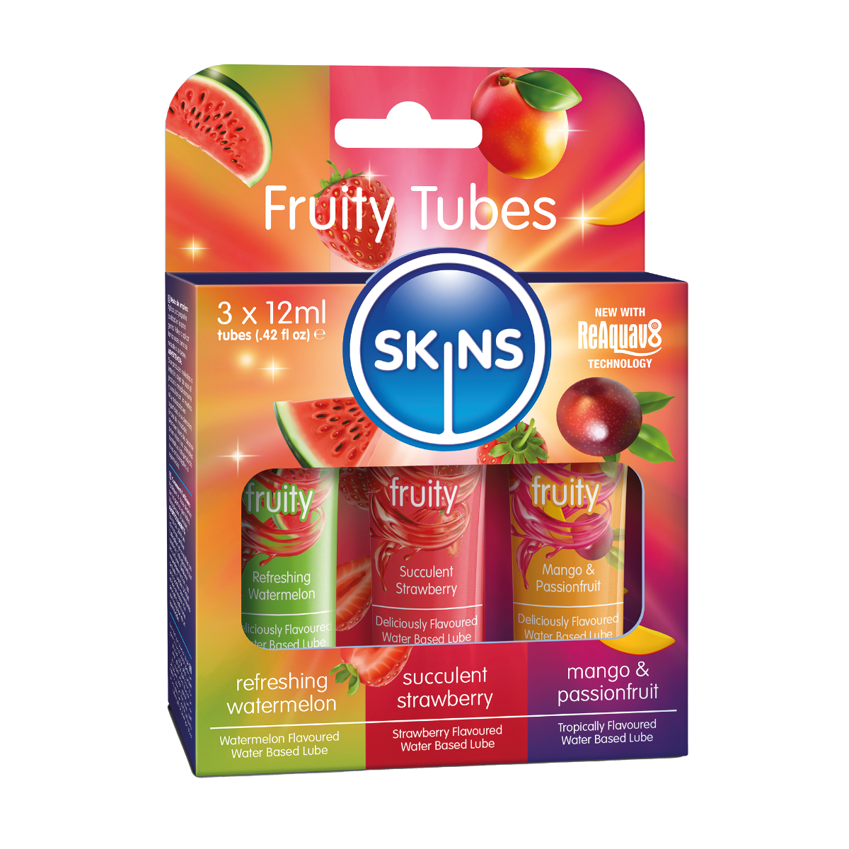 Skins 12ml Sampler Tubes - Fruity 3pk