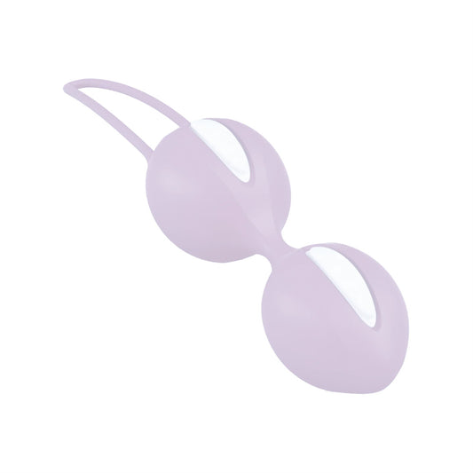 Fun Factory Smartballs Duo - White/Pastel lilac