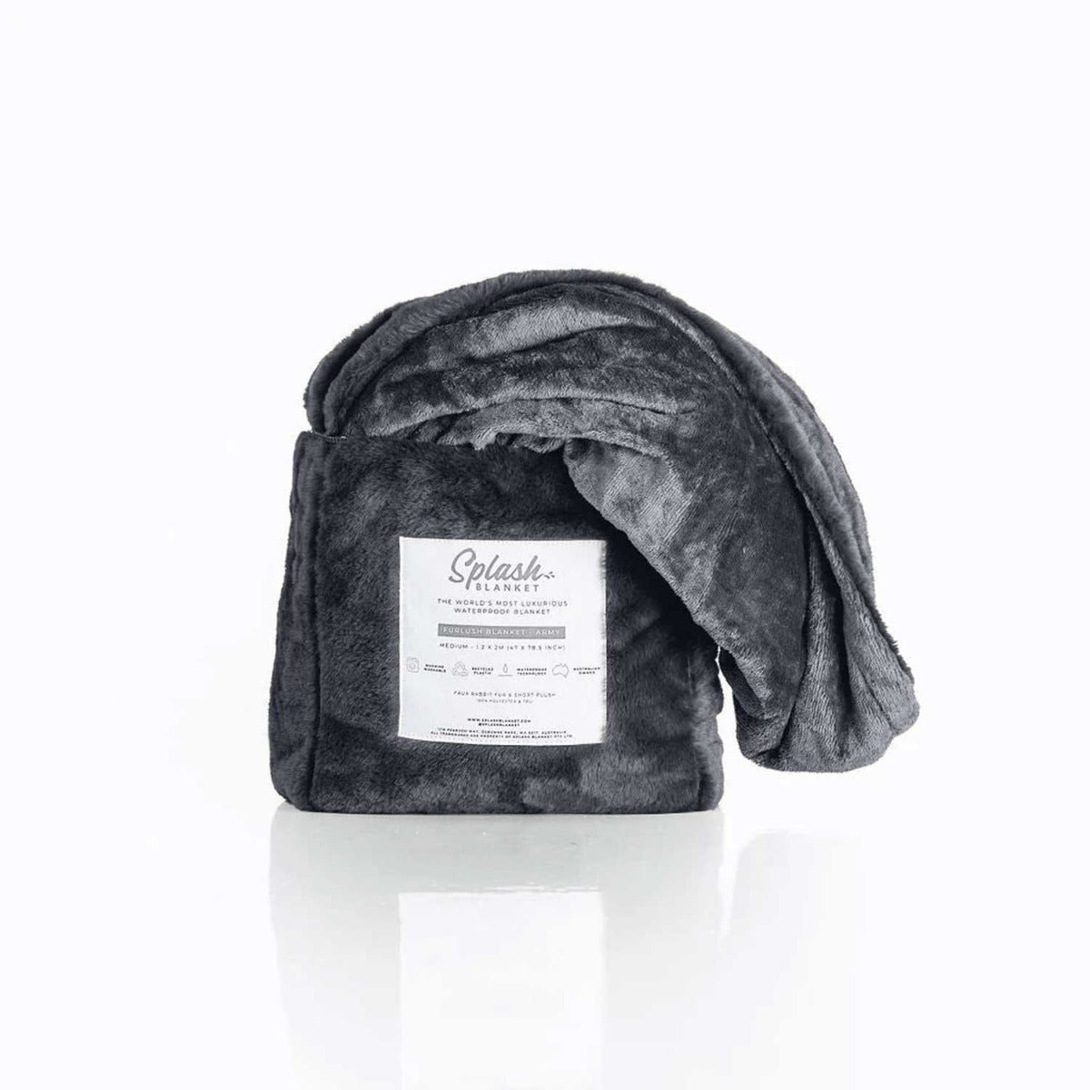 Splash Blanket - Furlush (NON bonded) - Stormy - Medium