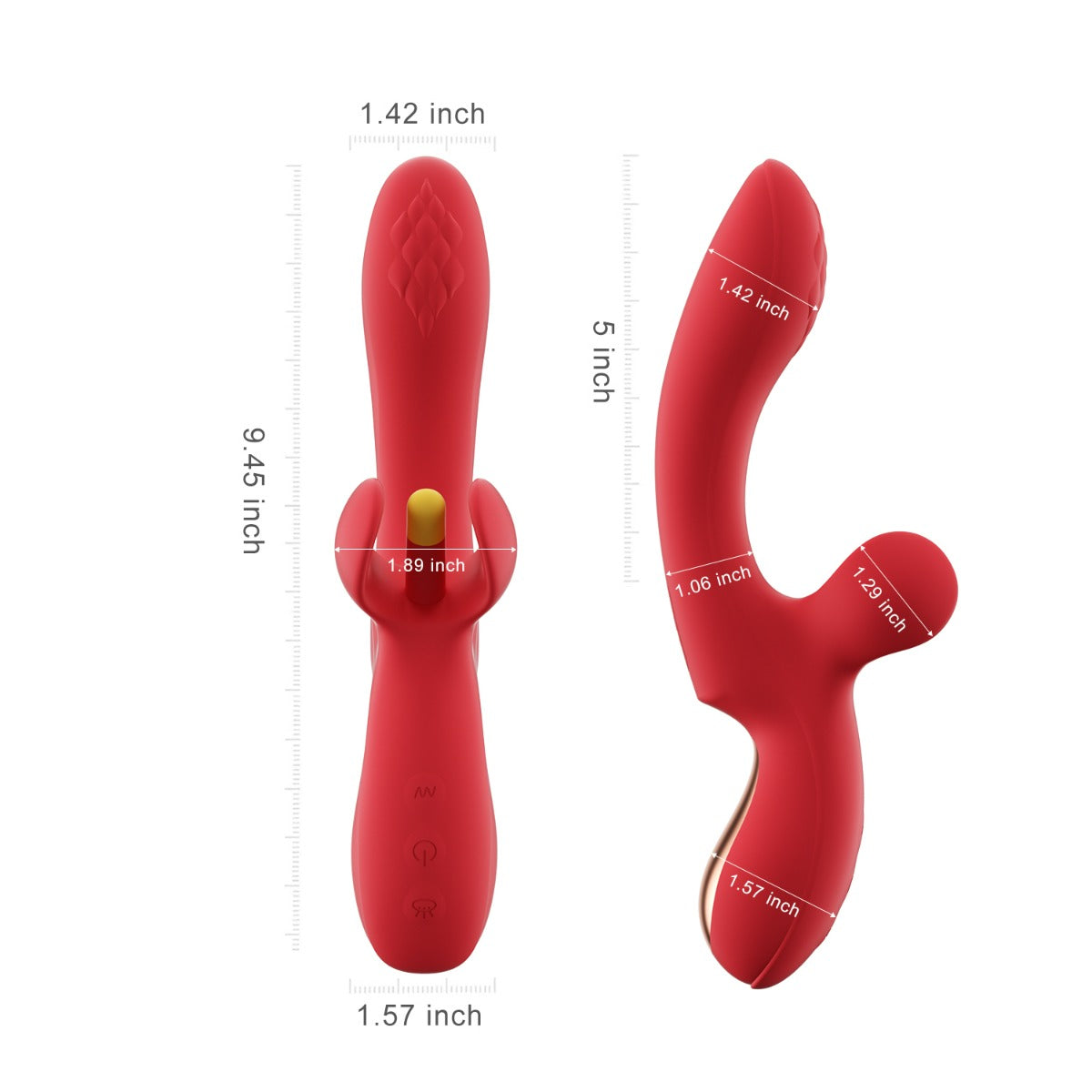 Honey Play Box – Fortexa – Kinky Finger Flapping Clit & G-Spot Vibrator (App Controlled)