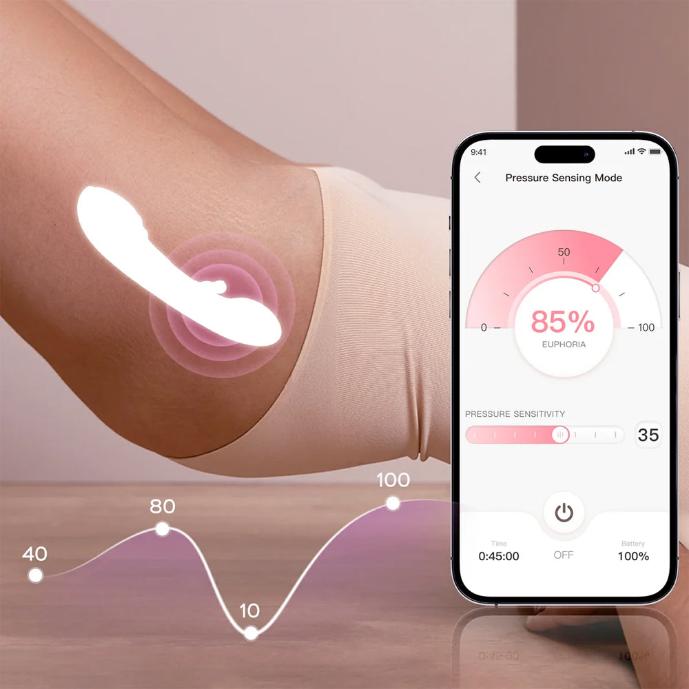 Honey Play Box – Tempo – Kinky Finger Tapping G-Spot Vibrator (App Controlled  Pressure Sensing)