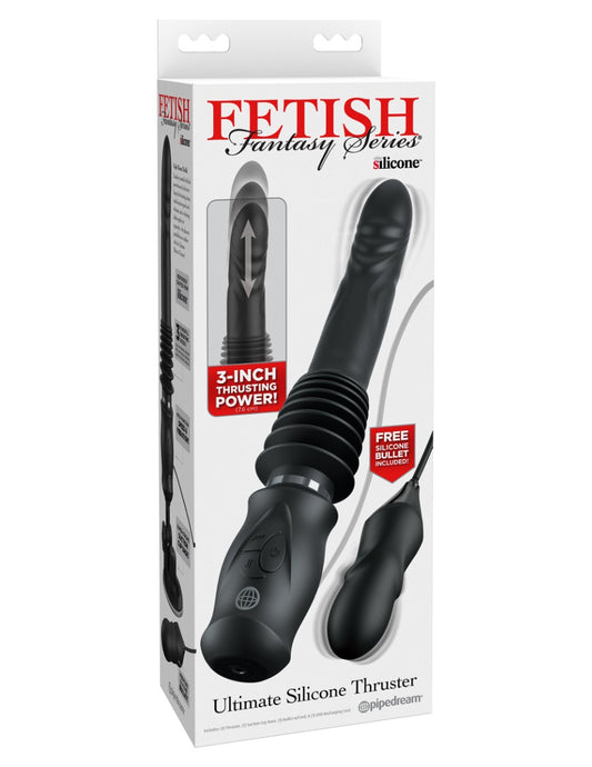 Pipedream - Fetish Fantasy Series - Ultimate Silicone Thruster - Black