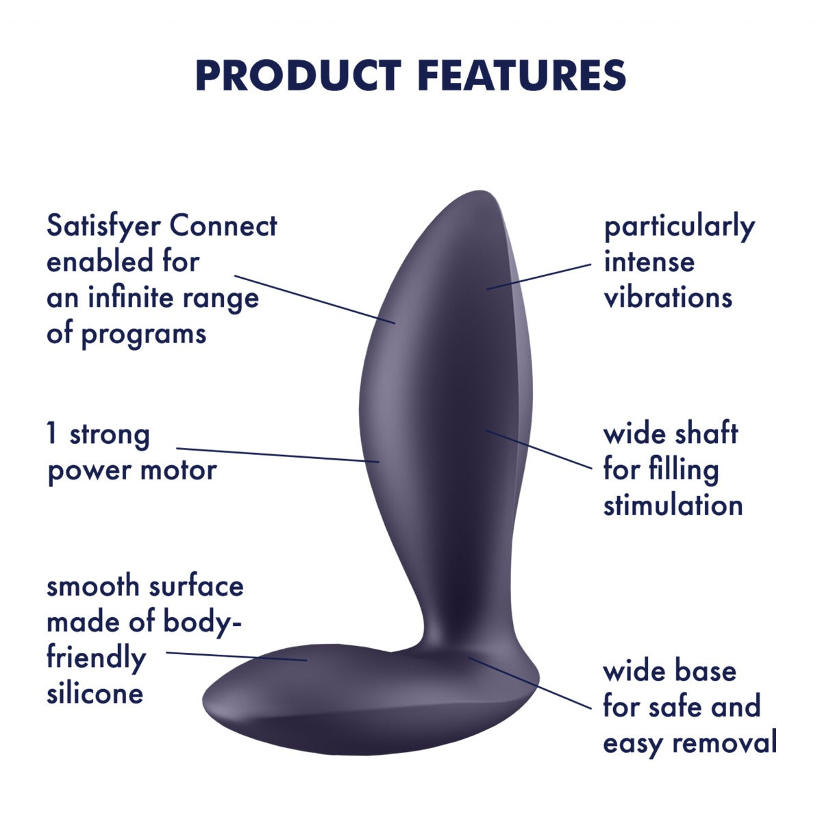 Satisfyer Power Plug - Plum