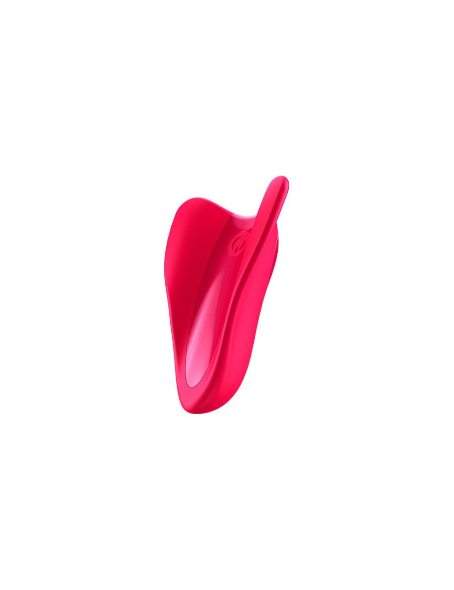 Satisfyer High Fly Finger Vibe - Fuchsia/Red