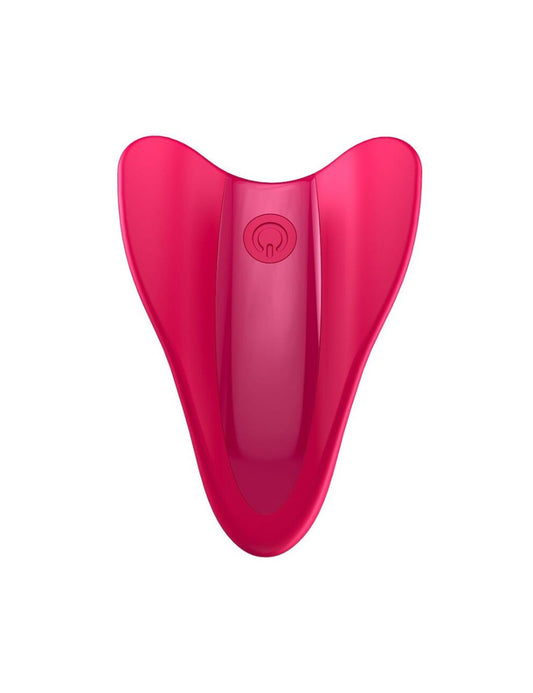 Satisfyer High Fly Finger Vibe - Fuchsia/Red