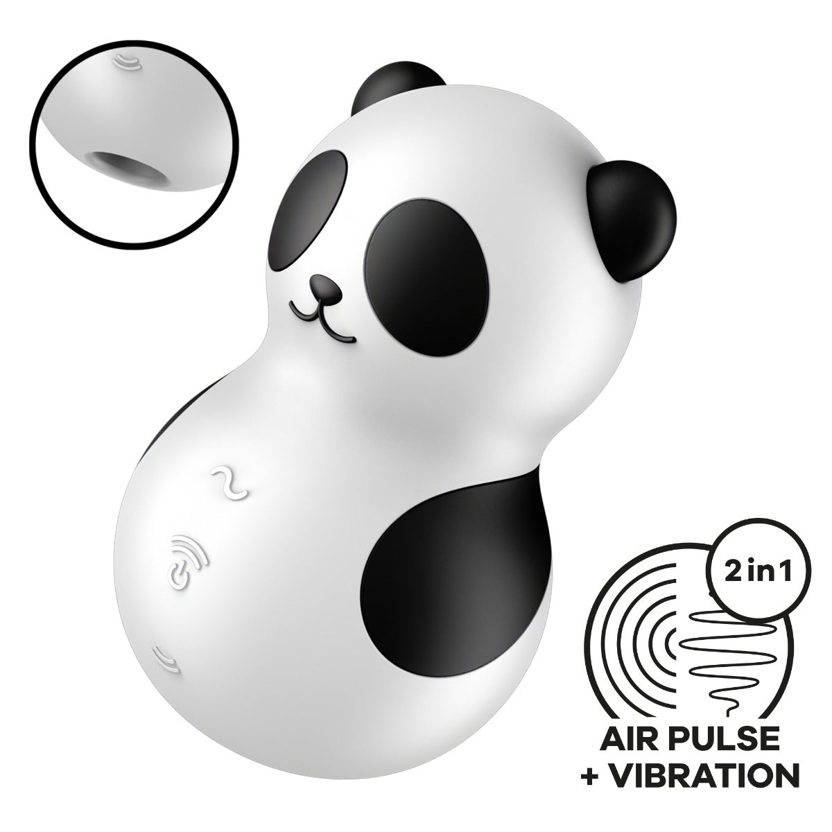 Satisfyer Pocket Panda - White