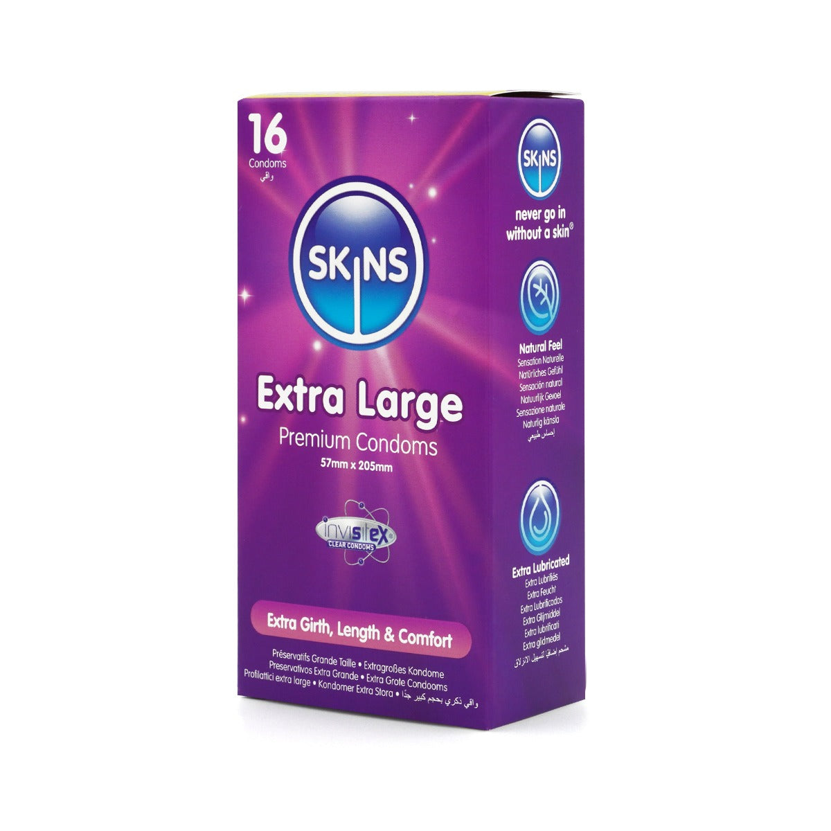Skins Condoms Extra Large 16 Pack