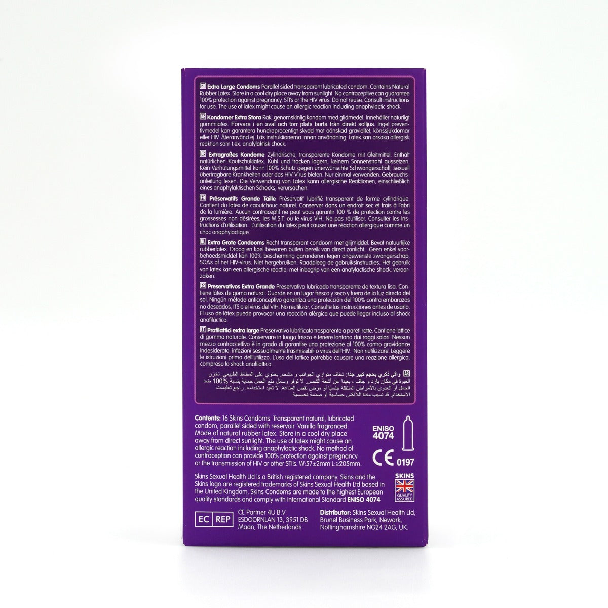 Skins Condoms Extra Large 16 Pack