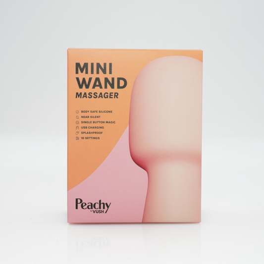 Vush - Peachy Mini Wand Massager